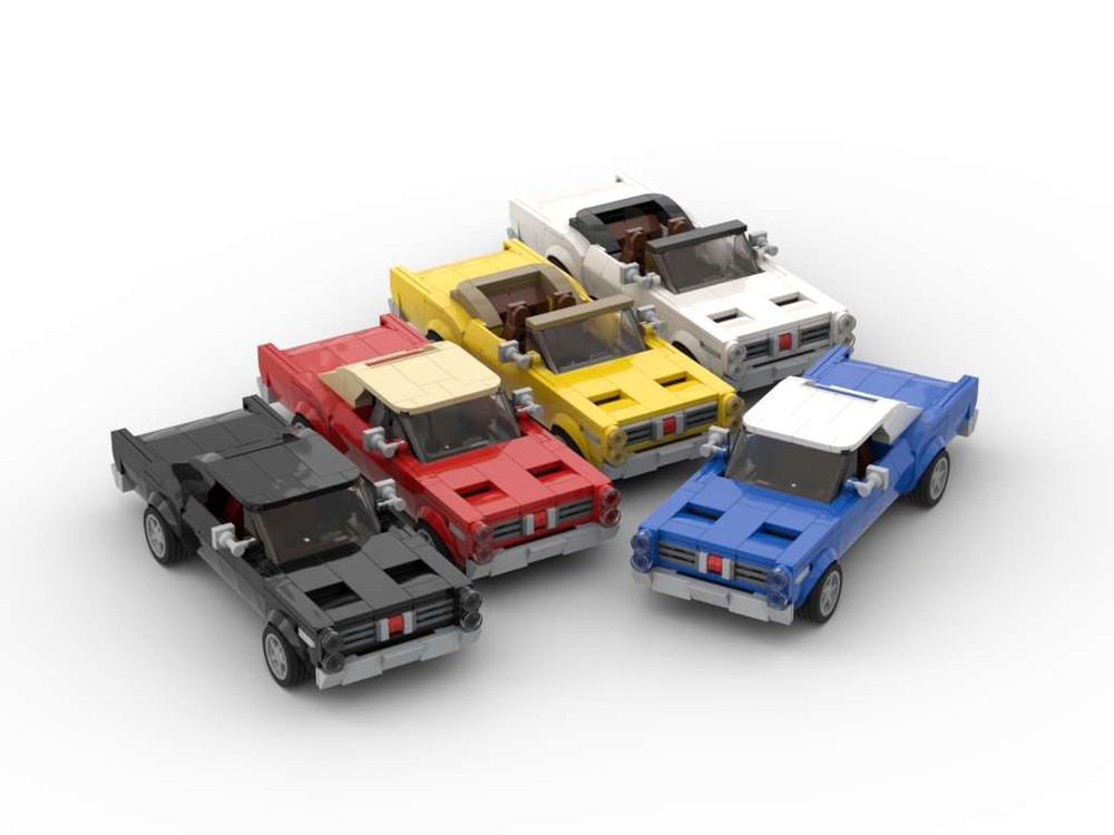 Lego 1967 Prime Planet Cyclone - Set of Five Colors