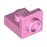 Bracket 1 x 1 - 1 x 1 Inverted / Bright Pink