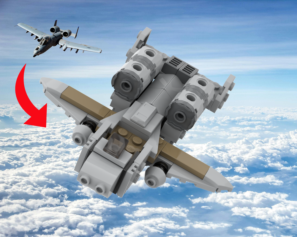 Lego 75321 A-10 Thunderbolt II Microfighter