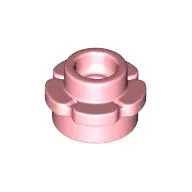 Plant, Flower, Plate Round 1 x 1 with 5 Petals / Warm Pink