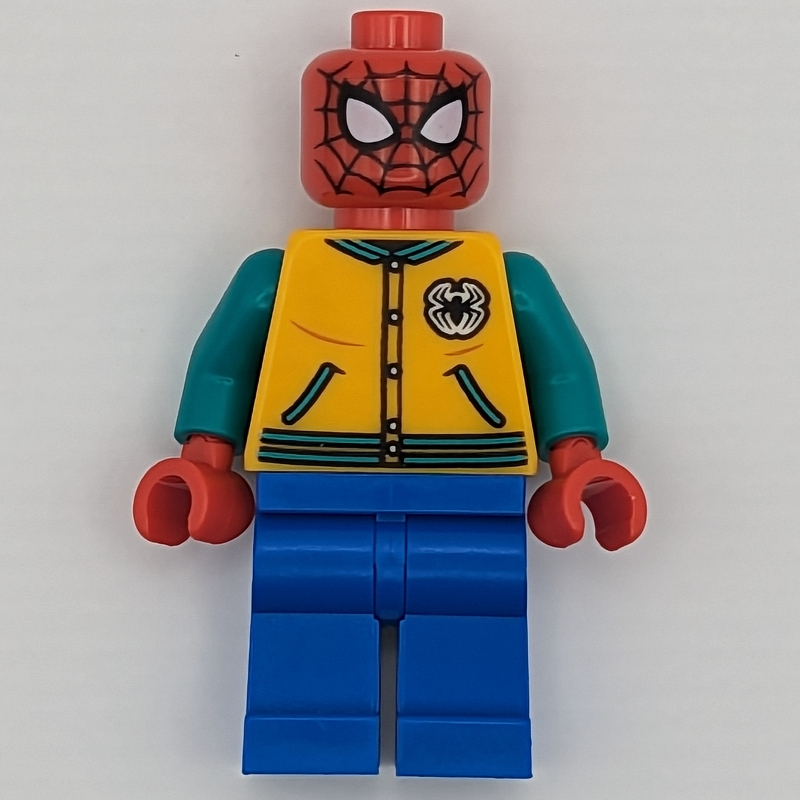 Lego Spider-Man, Bright Light Orange Letterman Jacket
