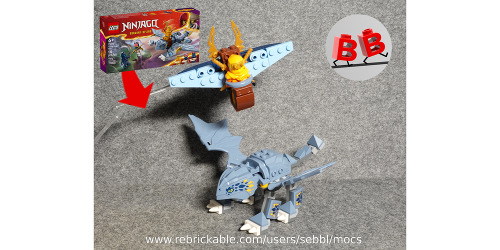 Lego 71810: Baby Riyu and Ninja Glider