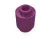 Brick Round 1 x 1 Open Stud / Magenta