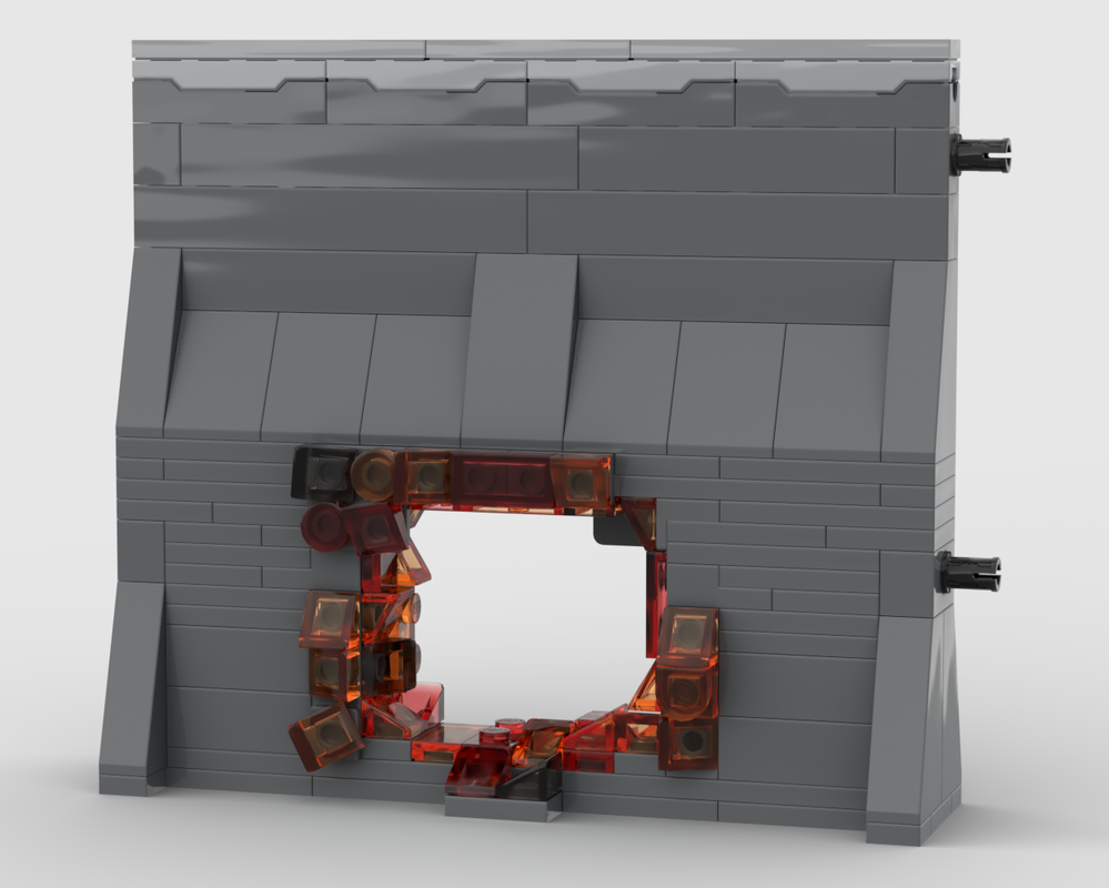Lego Imperial Wall - Rebel Assault