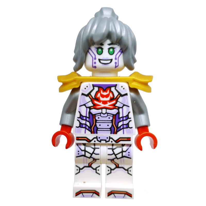 Lego P.I.X.A.L., White Suit, Silver Hair