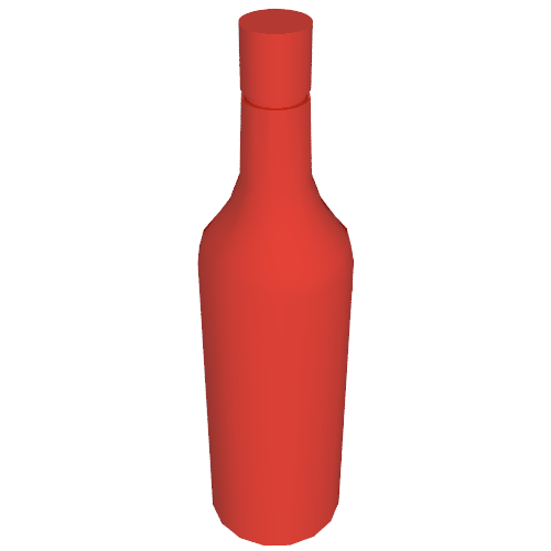 Lego Belville / Scala, Food, Bottle Wine / Red