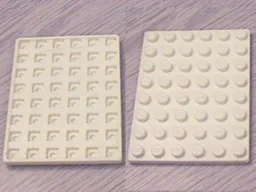 Plate 6 x 8 with Waffle Bottom