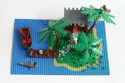 Tropical Island Hut