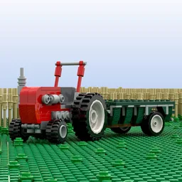 The 1950s Farm Tractor
