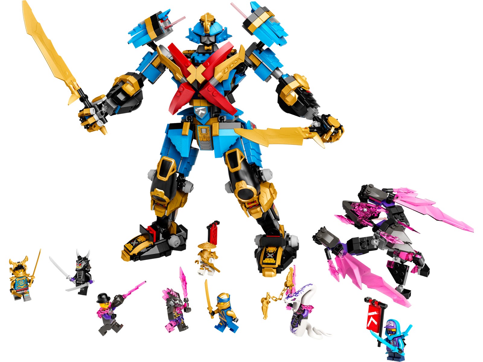 Lego Nya's Samurai X MECH