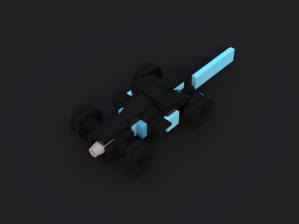 Lego Mini Tron Legacy Light Runner