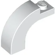 Brick Arch 1 x 3 x 2 Curved Top / White
