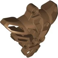 Large Figure Skeletal, Torso with 6 Holes (Matoran) / Light Brown