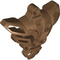 Lego Large Figure Skeletal, Torso with 6 Holes (Matoran) / Light Brown