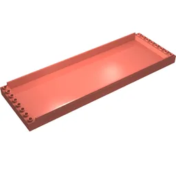 Scala, Bed 8 x 24 / Salmon