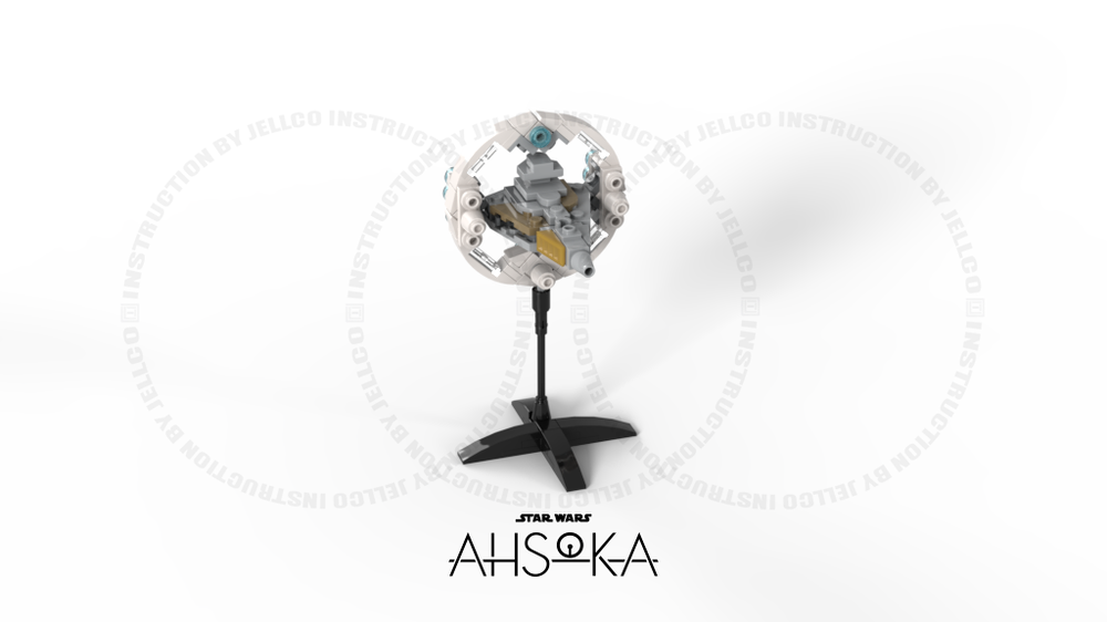 Lego Nano size Hyperspace ring with ISD