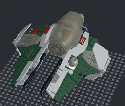 Anakin's Green Interceptor