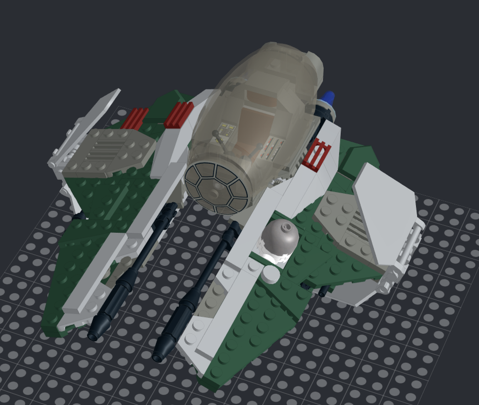 Lego Anakin's Green Interceptor