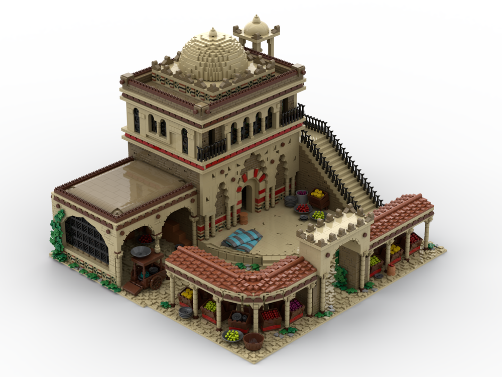 Lego Age of Empires - Market (Middle Eastern)