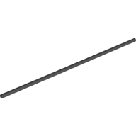 Lego Hose, Pneumatic 4mm D. 27L / 21.6cm / Black