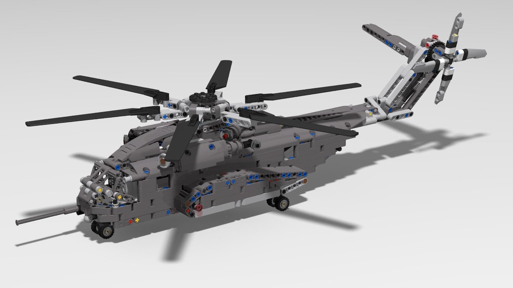 Lego 42113 C Model - Sikorsky CH-53K King Stallion (Motorized)