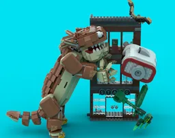 super-man movie: justice gang vs kaiju, stagg industries seige