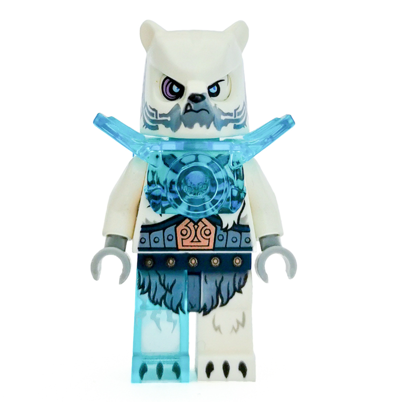 Lego Iceklaw with Trans-Light Blue Shoulder Armor