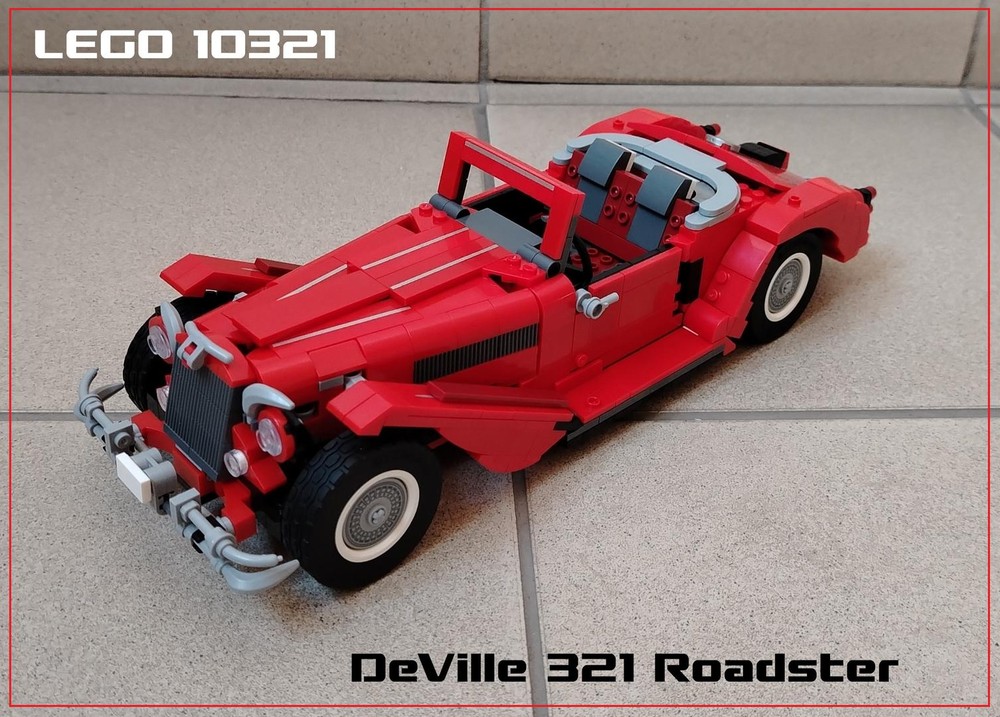 Lego 10321 DeVille 321 Roadster