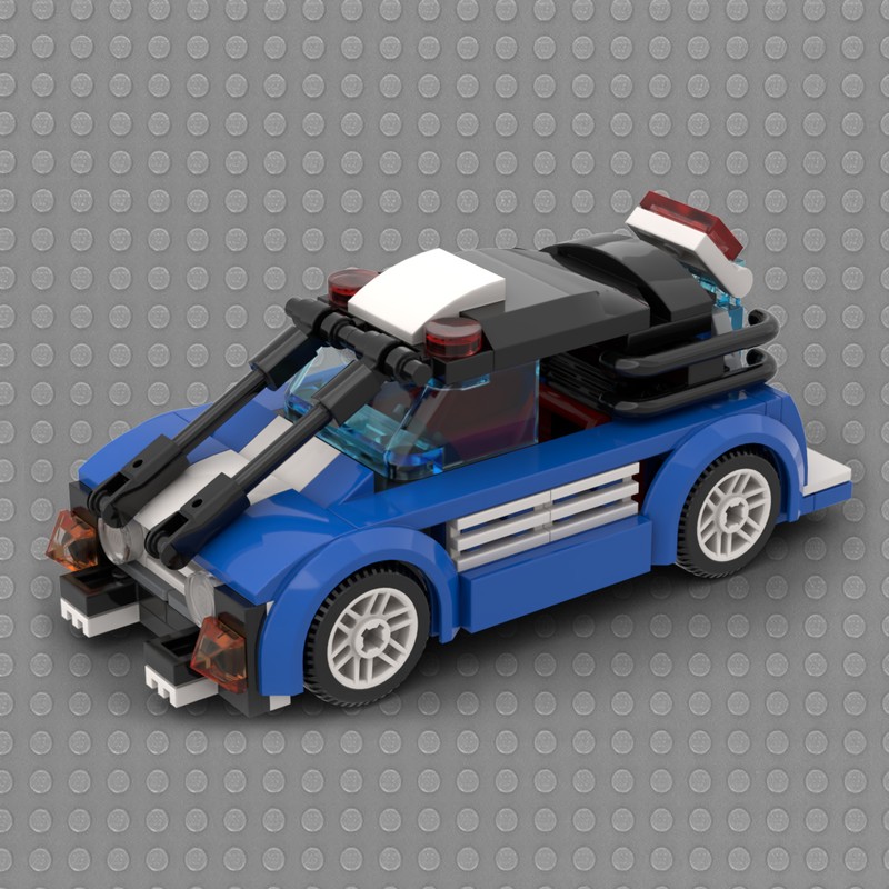 Lego City Riot control Police car