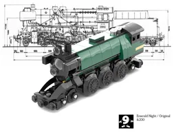 &200. Mini Emerald Night locomotive