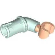 Arm, with Pin, Light Nougat Hand / Light Aqua