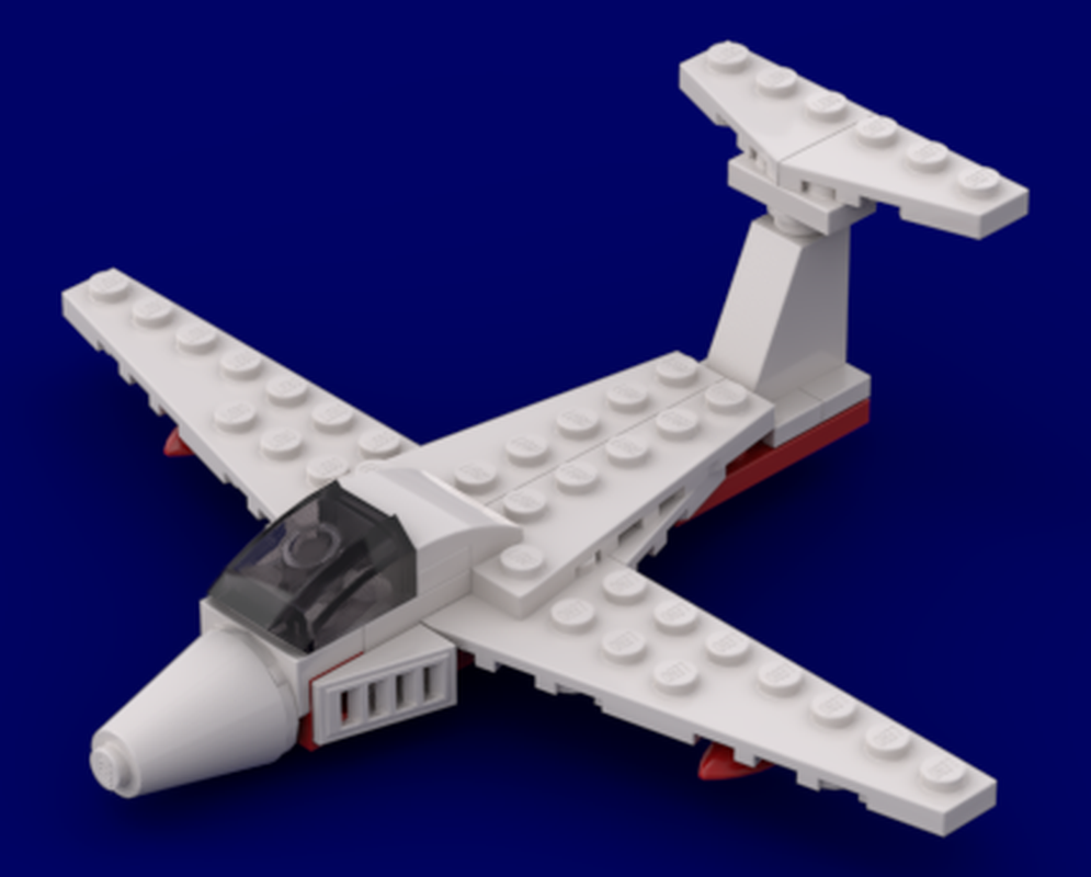 Lego RCAF Snow Birds CT-114 Tutor Aircraft