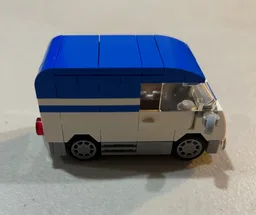 Small vintage van
