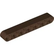 Technic Beam 1 x 7 Thick / Brown