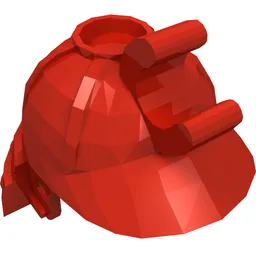 Helmet Ninja, Samurai / Red