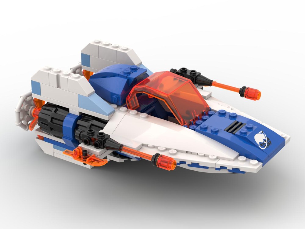 Lego Ice Planet 2002 A-shaped Starfighter