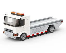 6-Wide Flatbed Tow Truck