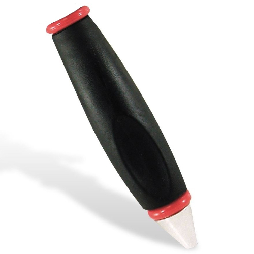 Lego Pen Body, with Chrome Tip, Red Ends / Purple