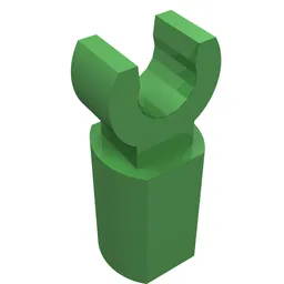 Bar Holder with Clip / Bright Green