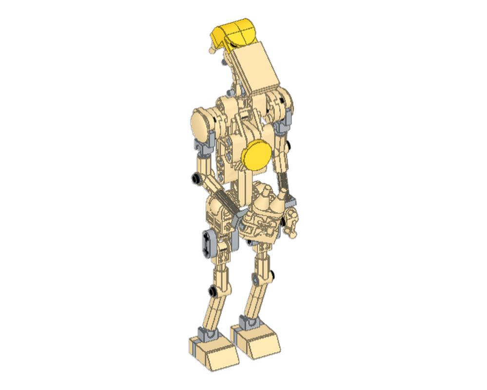 Lego Technic / System B1 Commander droid (The Phantom Menace)