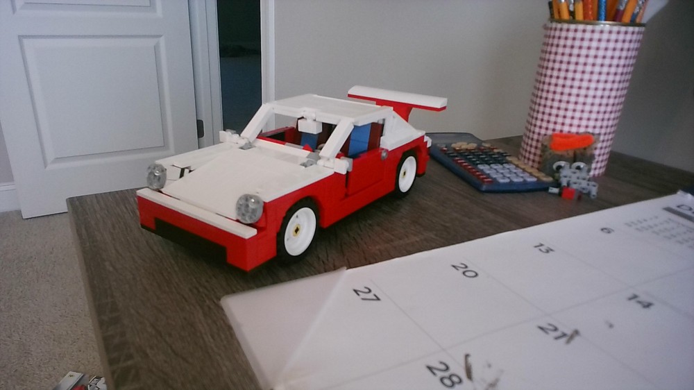 Lego 10220 Custom Porsche Rallycar