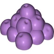 Duplo Food Fruit Pyramid / Medium Lavender