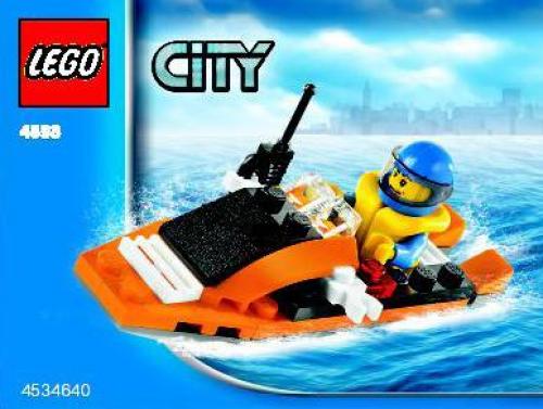 Lego Coast Guard Boat