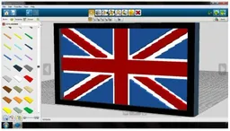 Union Jack. British flag. 36cm x 20.5cm approximately.