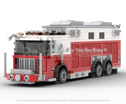 Walk-In Heavy Rescue Fire Truck