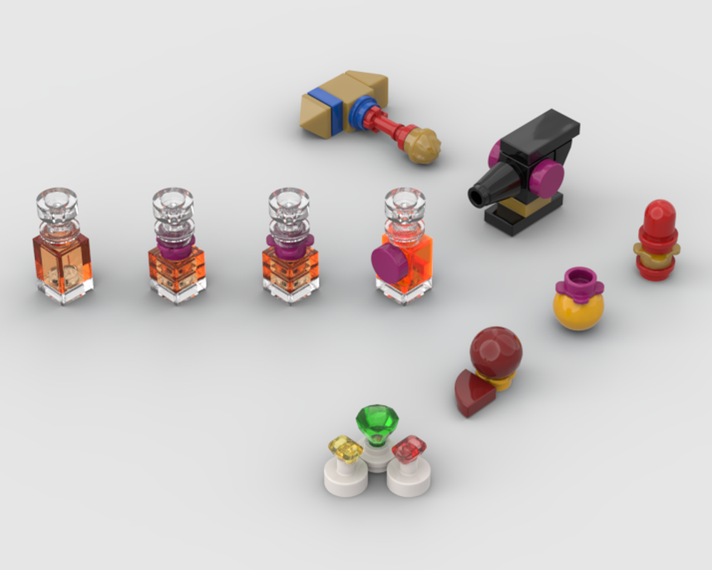 Lego Hades - Random Artifacts