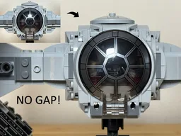 Fix The Gaps on the 75348 Tie Interceptor