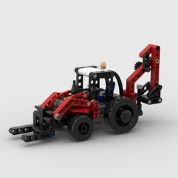 Mini Backhoe Loader