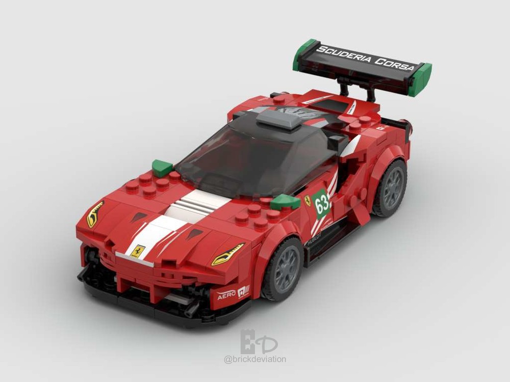 Lego 75886 488 GT3 "Scuderia Corsa" 8 Wide