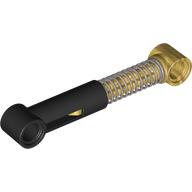 Lego Technic Shock Absorber 6.5L with Soft Spring, Tight Coil, Pearl Gold Piston Rod [Complete Assembly]